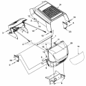 Part Location Diagram of 783-0366-0436 MTD INSERT, SIDE PANEL, RH